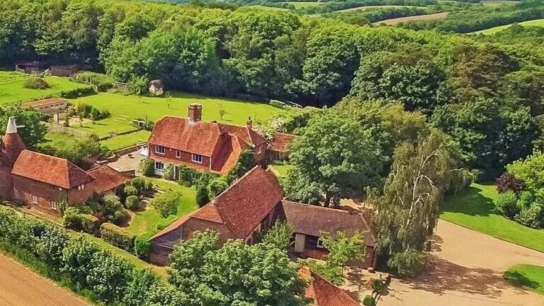 The farm in the Sussex countryside